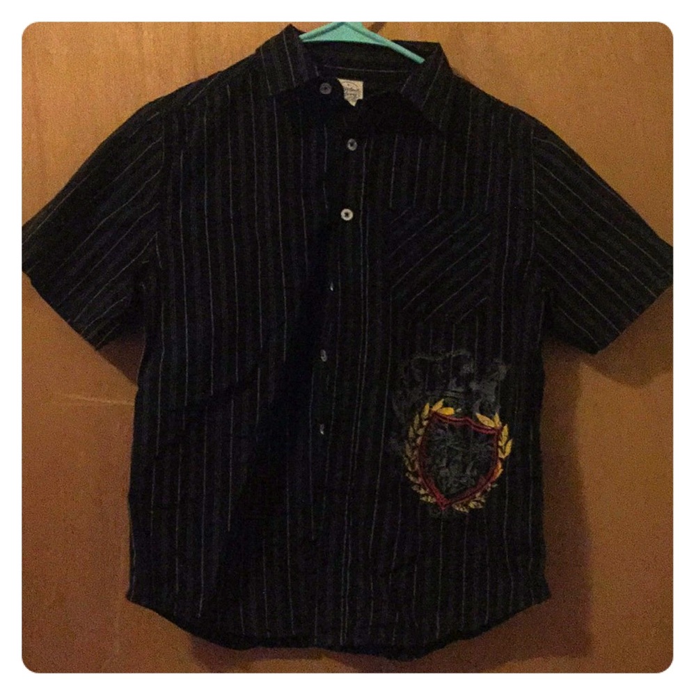 Boys button up shirt